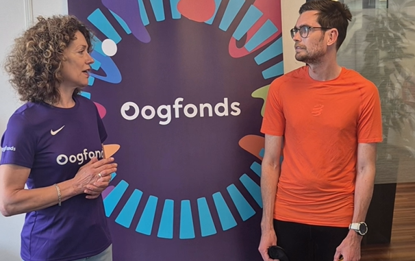 Hardlopen met directrice Oogfonds