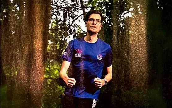 Lowie van Eck staat in Runner's World